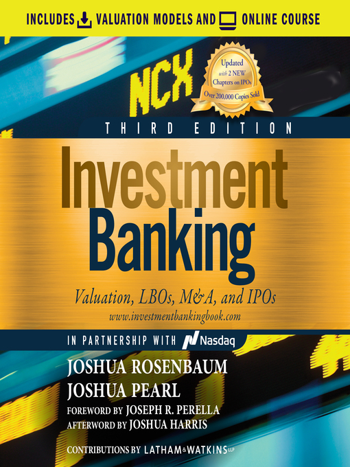 Title details for Investment Banking by Joshua Rosenbaum - Available